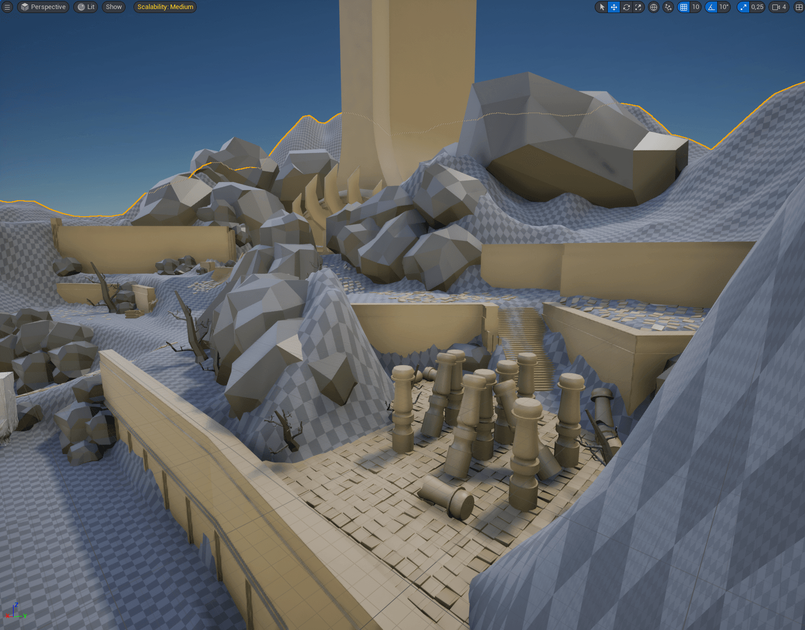 Environment Art (Work in Progress) — Lost — 2
