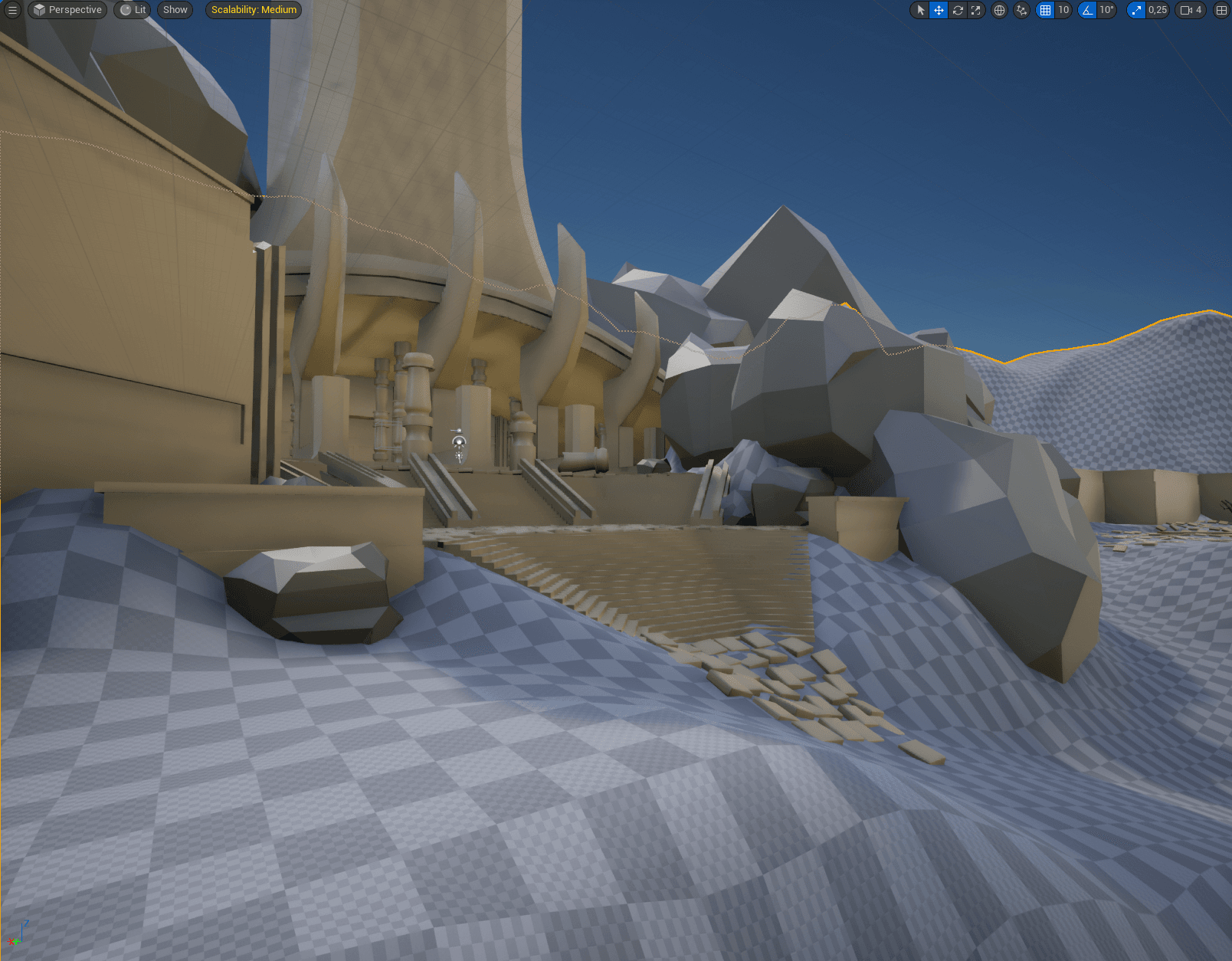 Environment Art (Work in Progress) — Lost — 3