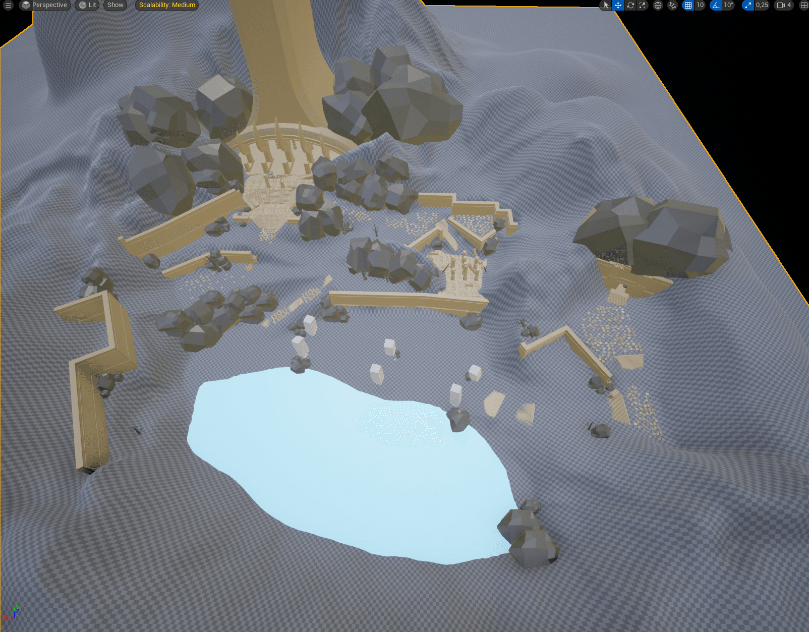 Environment Art (Work in Progress) — Lost — 4
