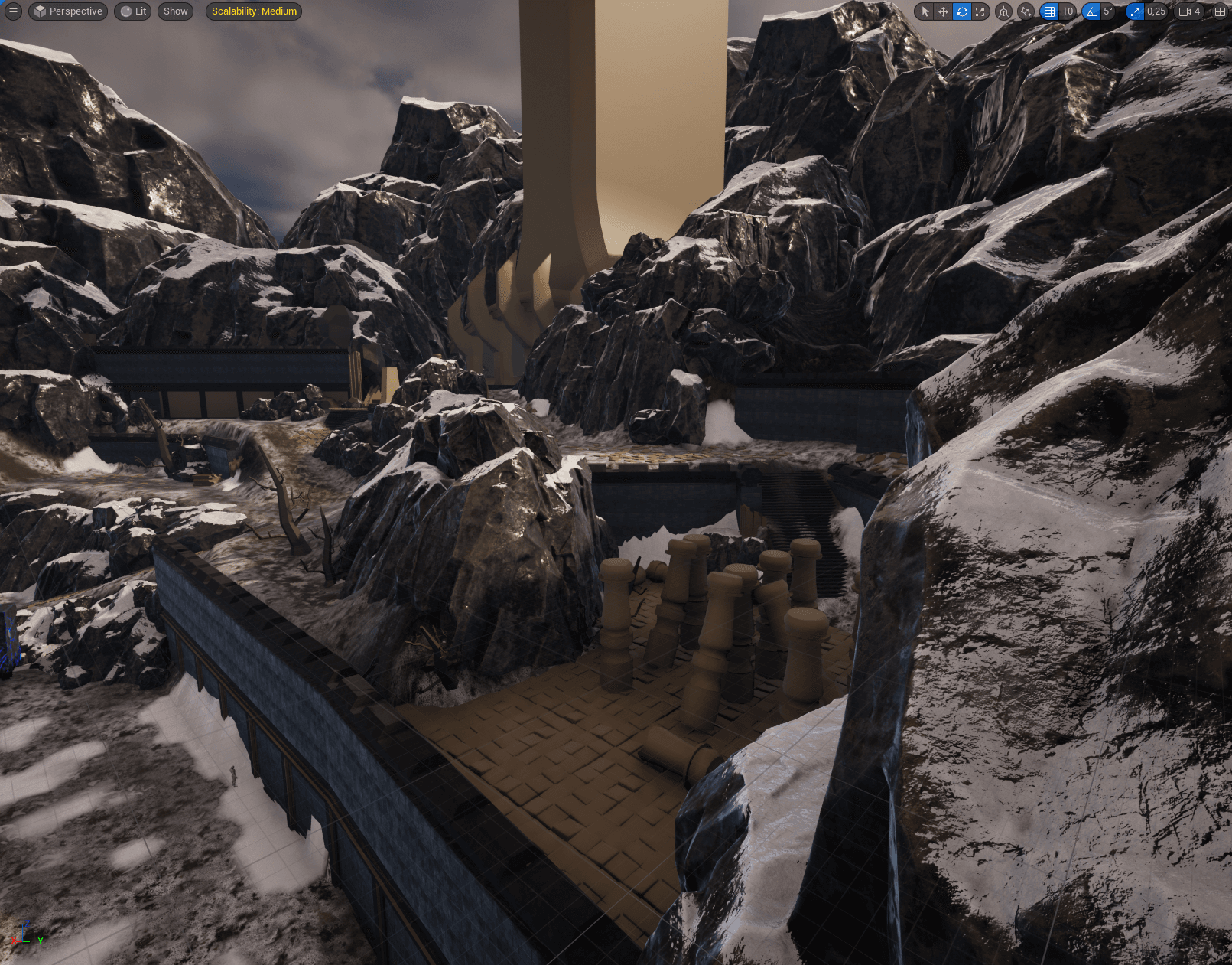 Environment Art (Work in Progress) — Lost — 7
