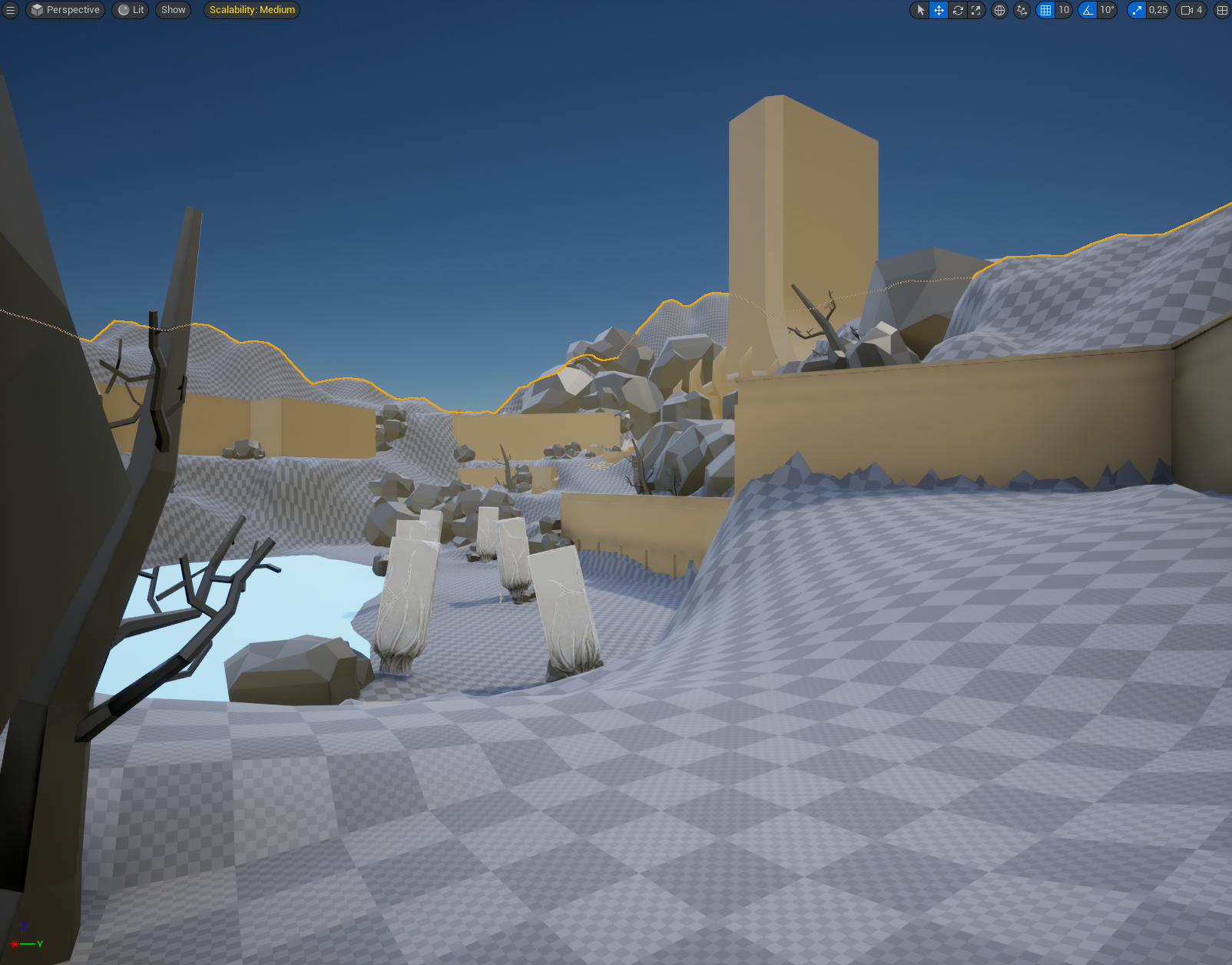 Environment Art (Work in Progress) — Lost